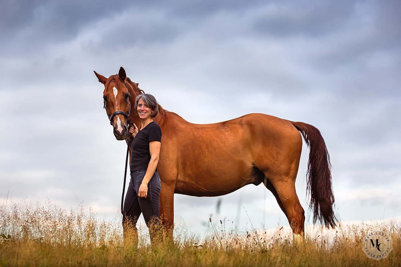 horse and owner portrait